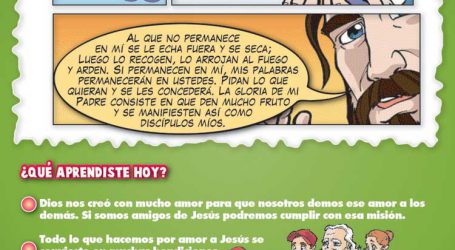 Sin Jesús nada, con Jesús todo  – Viñetas