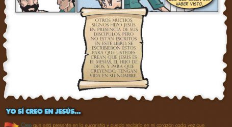 No dudes… ¡Cree en Jesús! / Viñetas