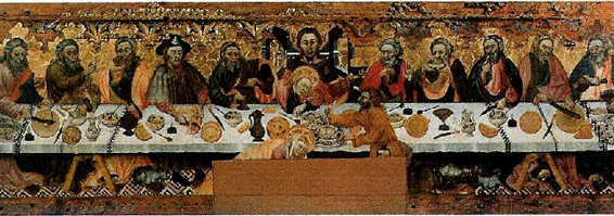 Retablo de la Santa Cena de Jaume Ferrer Museo Diocesano de Solsona