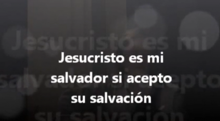 Jesucristo es mi salvador si acepto su salvación / Por Conchi Vaquero