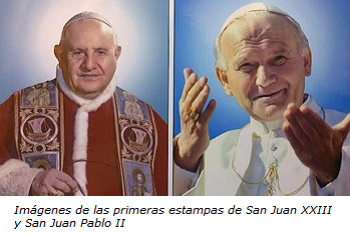 Santa Sede presenta primeras estampas de San Juan Pablo II y San Juan XXIII con oraciones escritas por el Cardenal Angelo Comastri