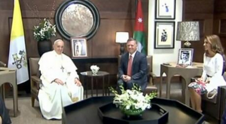 El Papa Francisco ya está en Tierra Santa: Ha llegado a Jordania