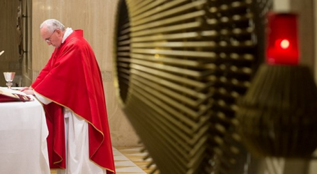 Papa Francisco en homilía en Santa Marta: «A través del Espíritu Santo, Dios nos ha dado el cielo como “anticipo” de eternidad»