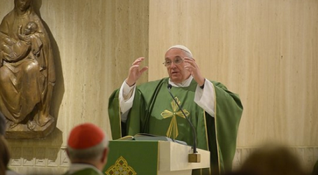 Papa Francisco en homilía en Santa Marta: «Crear la unidad de la Iglesia es el deber de todo cristiano»