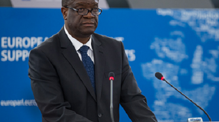Denis Mukwege, ginecólogo congoleño, Premio Sajarov del Parlamento Europeo: «La violación se usa como arma de guerra  y es más dañina que las armas clásicas»