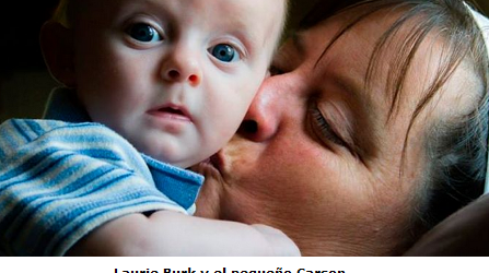 Laurie Burk suplica a su hija de 18 años que no aborte y salva la vida de su nieto Carson