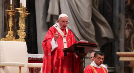 Papa Francisco en homilía de Pentecostés: «El mundo tiene necesidad de hombres y mujeres no cerrados, sino llenos de Espíritu Santo»