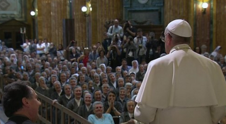 Papa Francisco a los salesianos en Turín: «Aprendí a amar la Virgen desde chico gracias a los salesianos»