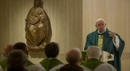 Papa Francisco en homilía en Santa Marta: «Donde está el Señor está la misericordia»