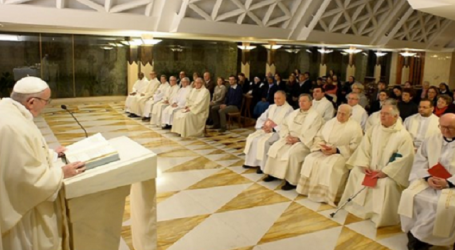 Papa Francisco en homilía en Santa Marta: «No cerrar el corazón a las sorpresas del Espíritu Santo»