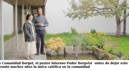Un pastor luterano, su esposa y 3 diaconisas se hacen católicos en Berget, el Taizé ecuménico sueco: “La Iglesia Católica nos ha acogido como somos”