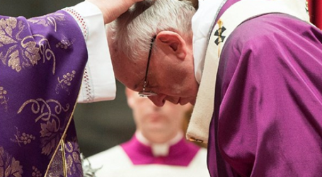 Papa Francisco en homilía del Miércoles de Ceniza: «La oración, la caridad y el ayuno, nos curan del pecado»