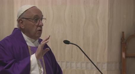 Papa Francisco en homilía en Santa Marta: «Dios es concreto, no a la “religión de la palabrería»
