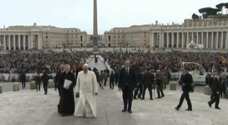 Papa Francisco en la Audiencia General: «La Semana Santa muestra que el amor de Dios no tiene límites»