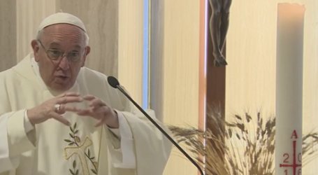Papa Francisco en homilía en Santa Marta: «Recordar las cosas buenas que Dios ha hecho en nuestra vida»