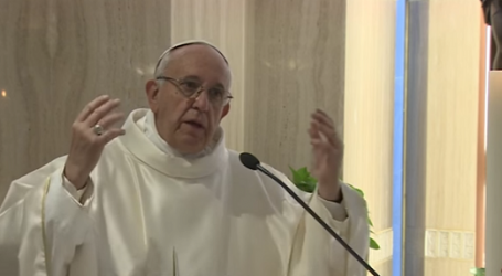 Papa Francisco en homilía en Santa Marta: «El misionero ‘quema’ su vida por Jesús»
