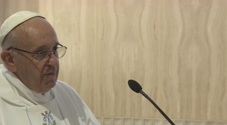 Papa Francisco en homilía en Santa Marta: «El cristiano sale al encuentro de los demás y sirve inmediatamente con alegría»