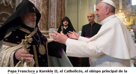 El Papa Francisco viaja el viernes a Armenia, el primer país del mundo en ser cristiano, para promover el ecumenismo y como peregrino de paz