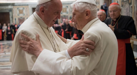 Benedicto XVI, al cumplir 65 años de sacerdocio, a Papa Francisco: «Su bondad es el lugar en el que me siento protegido. Siga adelante por esta vía de la misericordia»