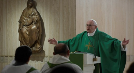 Papa Francisco en homilía en Santa Marta: «No basta el catecismo para conocer a Jesús, hay que orar, adorar y reconocerse pecadores»