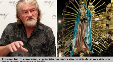 Joe Estzterhas, creador del «thriller erótico» en Hollywood, se convirtió  a Cristo y ahora realizará un gran filme sobre Guadalupe
