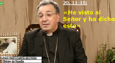 Mons. Ginés García, Obispo de Guadix / Palabra de Vida 18/4/2017: «He visto al Señor y ha dicho esto»