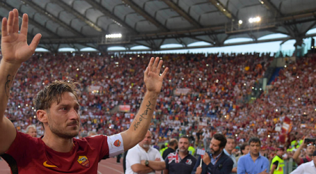 Francesco Totti leyenda del fútbol se despide: «Creo, agradezco a Dios y busco siempre compartir parte de lo que me ha sido dado»