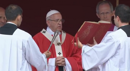 Video completo de la Santa Misa de Pentecostés presidida por el Papa Francisco y Regina Coeli