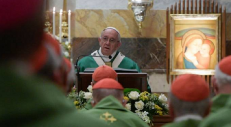 Papa Francisco / En homilía en la Misa por sus 25 años de Obispo: «El Señor hoy nos dice levántate, mira, ten esperanza y sueña»