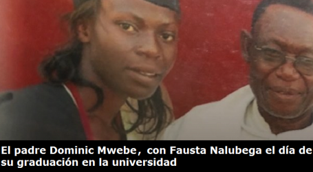El padre Dominic Mwebe rezó a la Madre Teresa para saber a quién ayudar y Fausta Nalubega le pidió oración por su familia con la que vivía en la calle: hoy ella es titulada universitaria y ayuda a los más pobres