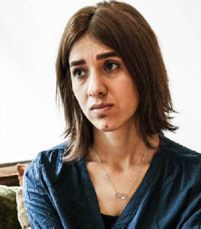 Nadia Murad es yazidí y fue secuestrada por Estado Islámico