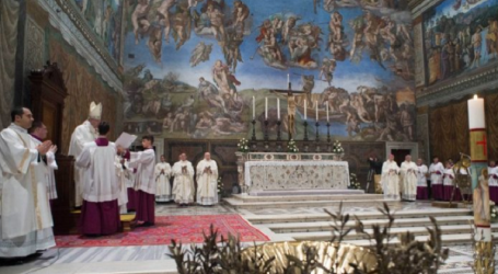Santa Misa presidida por el Papa Francisco del Bautismo del Señor, 7-1-18