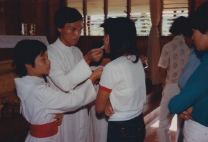 Cuando era seminarista. Foto: P. Quy K. Pham