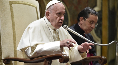 Papa Francisco: «La familia a imagen de Dios es hombre-mujer. Abortar a los niños enfermos, nazismo de guante blanco»