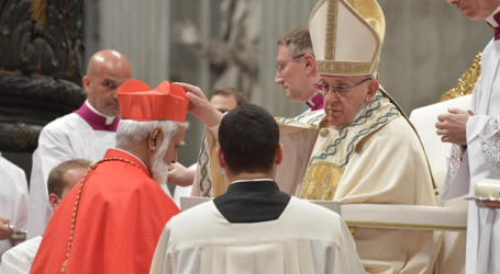 Papa Francisco a los nuevos cardenales 28-6-18: «Ninguno de nosotros debe sentirse “superior” a nadie ni mirar a los demás por sobre el hombro, desde arriba»