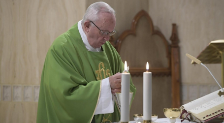 El Papa en Santa Marta 26-10-18: «paz es camino de humildad, dulzura y magnanimidad»