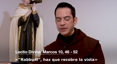 Meditación del evangelio 28/10/18: «“Rabbuni”, haz que recobre la vista» / Por P. Alejandro Tobón