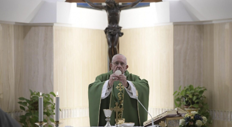 Papa Francisco en Santa Marta 27-11-18: «el fin de la vida será un encuentro de misericordia con Dios»
