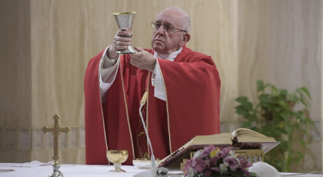 El Papa en Santa Marta 30-11-18: «anunciar a Cristo no es marketing sino coherencia de vida»