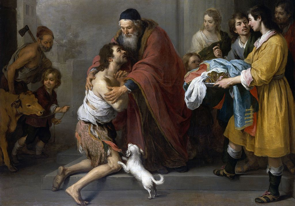 Murillo, El retorno del hijo pródigo, Washington D.C., National Gallery of Art.