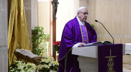 El Papa en Santa Marta 18-12-18: «San José ayuda a crecer, en silencio, sin juzgar, sin chismorrear»