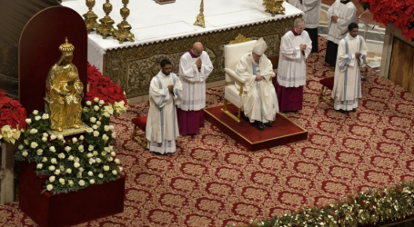 Santa Misa presidida por el Papa Francisco de la festividad de María Santísima Madre de Dios, 1-1-19
