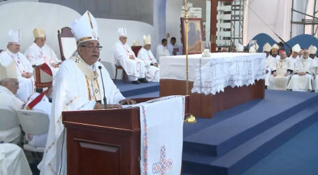 José Domingo Ulloa, Arzobispo de Panamá, en homilía de la Misa de apertura de la JMJ: «tengan el coraje de ser santos en el mundo de hoy»