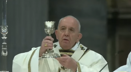Santa Misa Crismal presidida por el Papa Francisco, 18-4-19