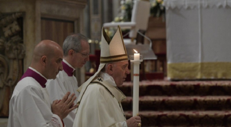 Vigilia Pascual en la Noche Santa presidida por el Papa Francisco, 20-4-2019