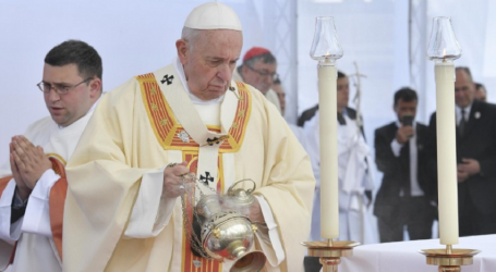 Santa Misa presidida por el Papa Francisco en Skopie, Macedonia del Norte, 7-5-19