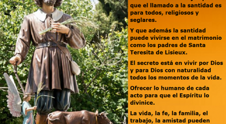 San Isidro labrador, el secreto está en vivir por Dios y para Dios con naturalidad / Por P. Carlos García Malo