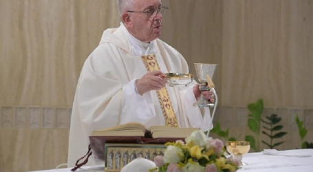 El Papa en Santa Marta 28-5-19: «El Espíritu Santo es el que nos acompaña en la vida, el que nos sostiene»