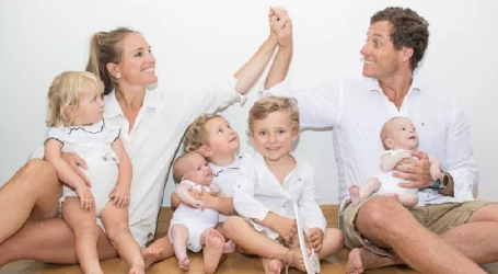 Cristina Martínez Gijón tiene 5 hijos: «Nos casamos en 2014 y cada noche rezábamos para que Dios nos ayudara a tener una familia numerosa»