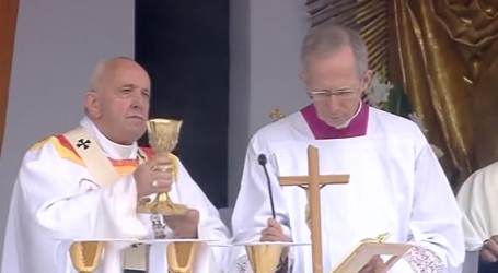 Santa Misa presidida por el Papa Francisco en el Santuario de Sumuleu-Ciuc, Rumanía, 1-6-19